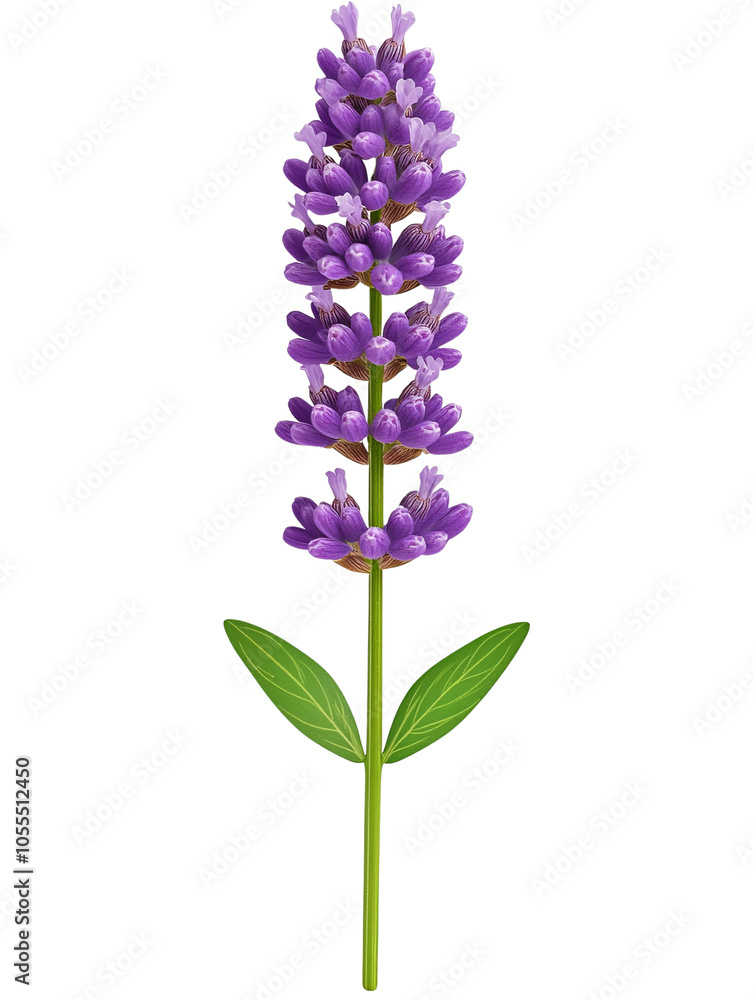 Lilac flower with petals in shades of purple and pink isolated on a white background Lilac flower with petals in shades of purple and pink isolated on a white background