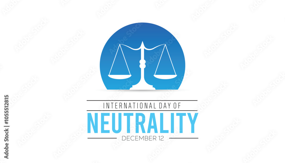 International Day of Neutrality is observed every year on December. People Awareness concept. background, placard, banner template Vector illustration design. International Day of Neutrality is observed every year on December. People Awareness concept. background, placard, banner template Vector illustration design.