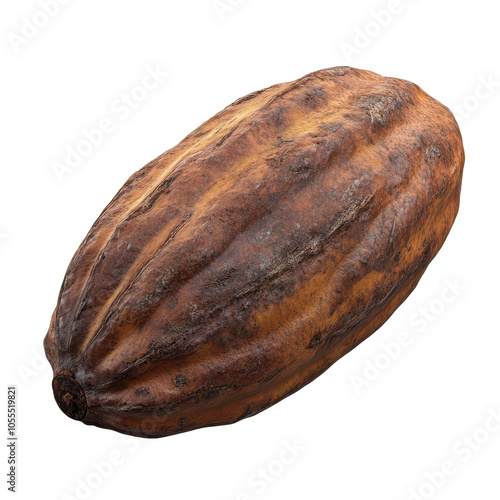 Cocoa Pod, isolated, transparent background, white background, no background