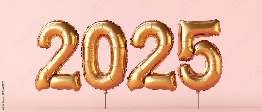 A large balloon with the number twenty-five written on it A large balloon with the number twenty-five written on it