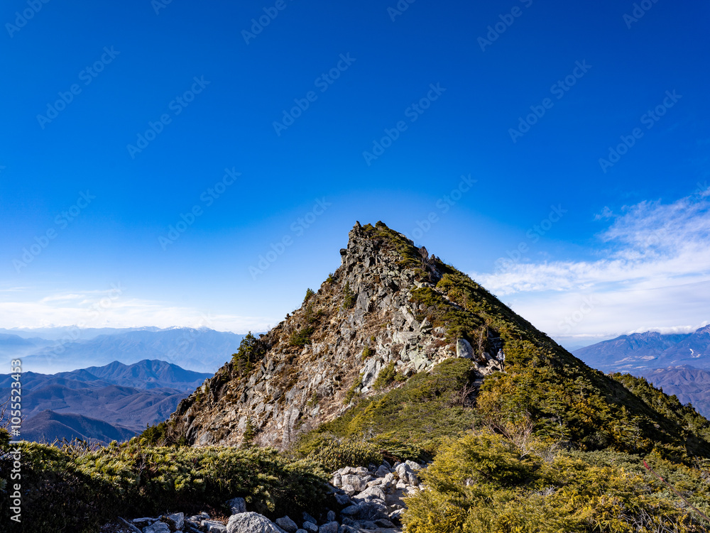 晩秋の金峰山 晩秋の金峰山