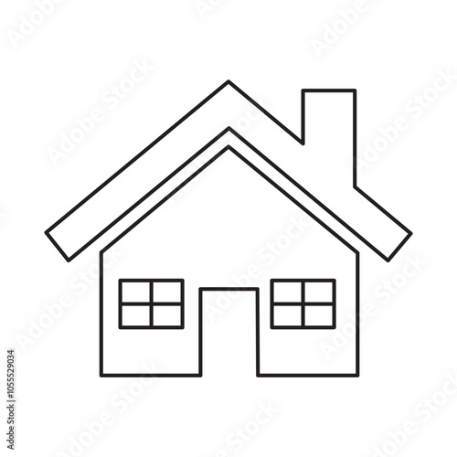 minimal home icon web homepage symbol