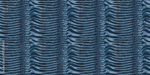 A textured acrylic surface with subtle ripples and a translucent sapphire blue color