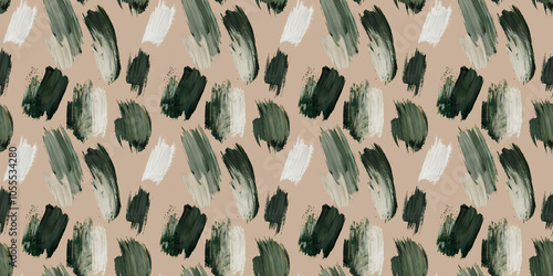 A seamless texture of hand-painted strokes on canvas: visible brush strokes and slight paint texture on soft fabric: the brushwork appears natural and imperfect