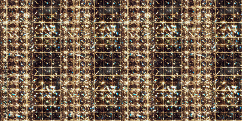 A seamless texture of crystalline glass blocks: sparkling and reflecting light in a dazzling display: the texture should create a sense of luxury and elegance A seamless texture of crystalline glass blocks: sparkling and reflecting light in a dazzling display: the texture should create a sense of luxury and elegance