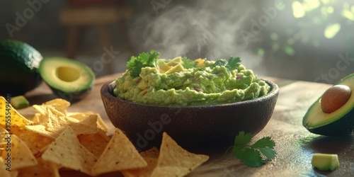 Guacamole and Chips photo