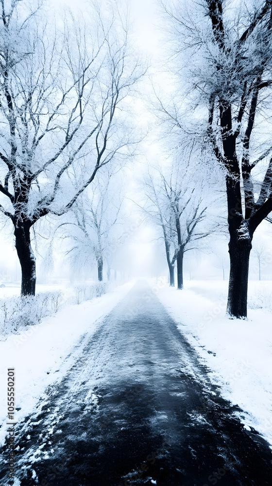 Obraz premium Winter image