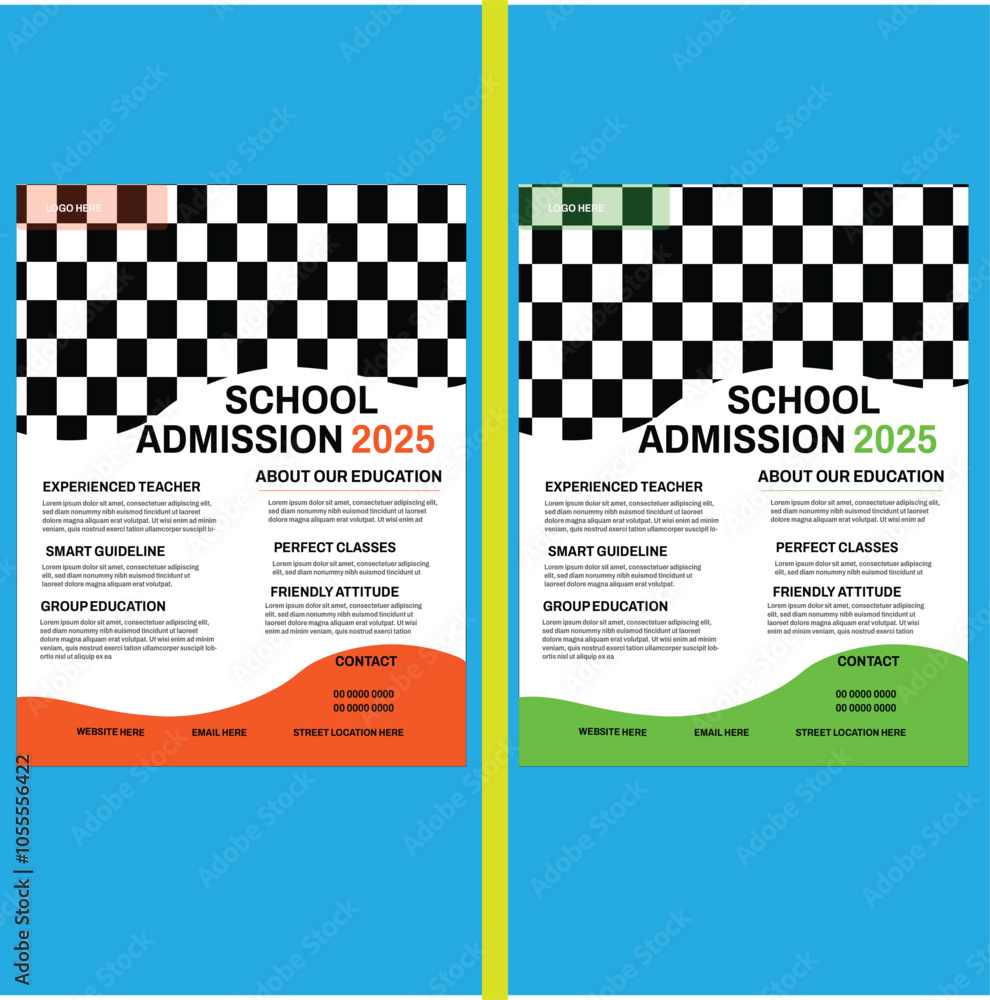 Ταπετσαρία Flyer Template simple Standard Fantastic Fabulous