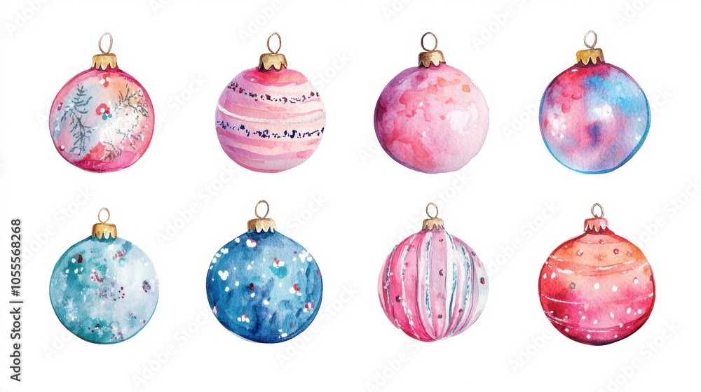 Isolated decoration ornament for holiday season. Isolated decoration ornament for holiday season.
