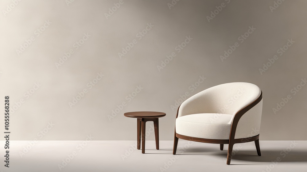 Elegant armchair with luxurious fabric and timeless design, perfect for adding sophistication to any space. Elegant armchair with luxurious fabric and timeless design, perfect for adding sophistication to any space.