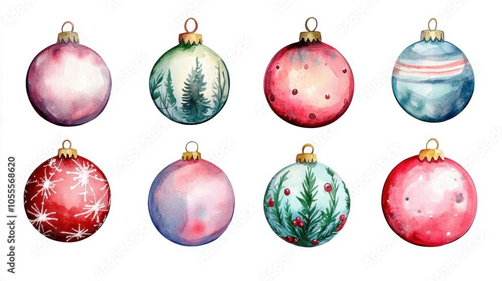 Isolated decoration ornament for holiday season. Isolated decoration ornament for holiday season.