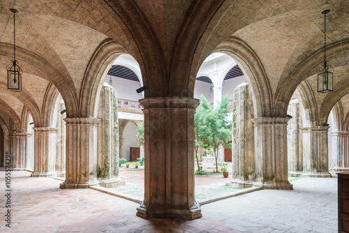 San Francis of Asisi Basilica cloister La Habana (Havana), Cuba photo