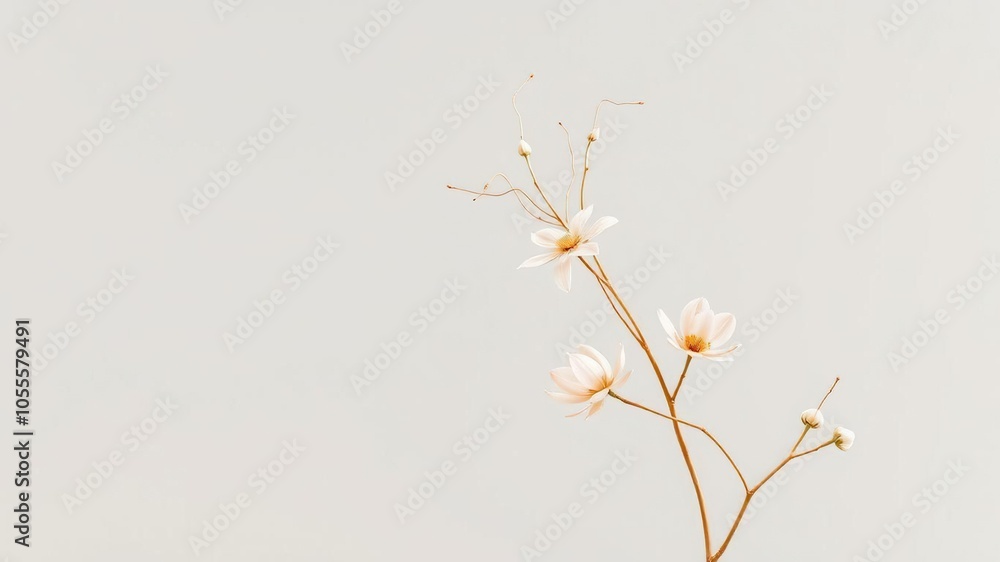 Abstract and organic shapes created by plant leaves intertwined with soft lighting, harmony, delicate, natural Abstract and organic shapes created by plant leaves intertwined with soft lighting, harmony, delicate, natural