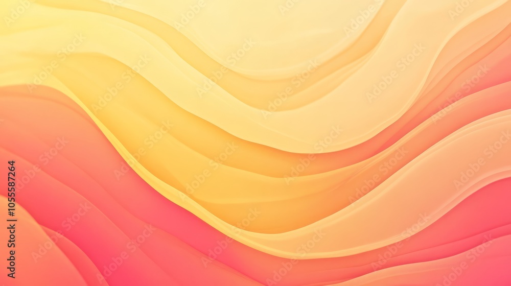 A warm gradient background blending soft yellow into coral tones A warm gradient background blending soft yellow into coral tones