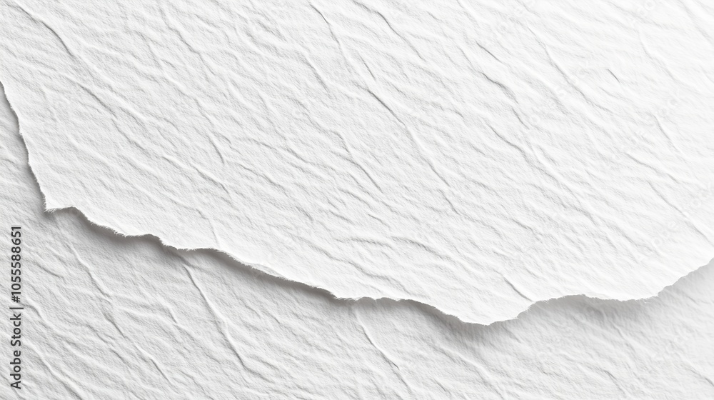 Obraz premium White watercolor paper texture background