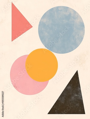 An abstract graphic design ...