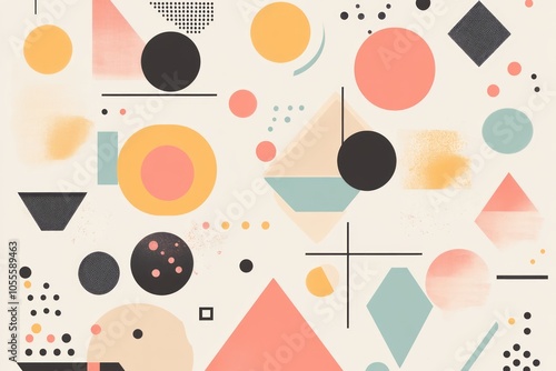 An abstract graphic design ...