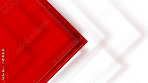 red and white business corporate background with rhombus or square shapes