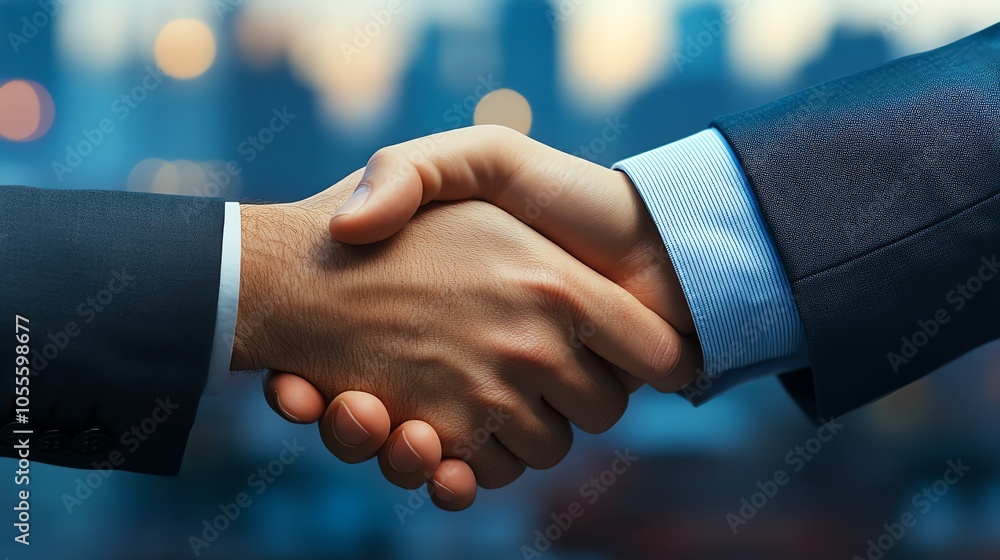 2 Detailed closeup of a professional handshake, hands clasped tightly in agreement with blurred cityscape in the background, photorealistic and high resolution 2 Detailed closeup of a professional handshake, hands clasped tightly in agreement with blurred cityscape in the background, photorealistic and high resolution