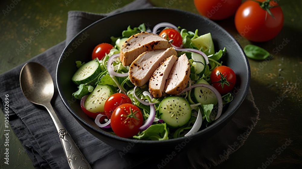 fresh mixed salad fresh mixed salad