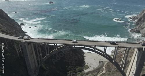 Bixby Bridge, Californie, Big sur, ProRes, dlog