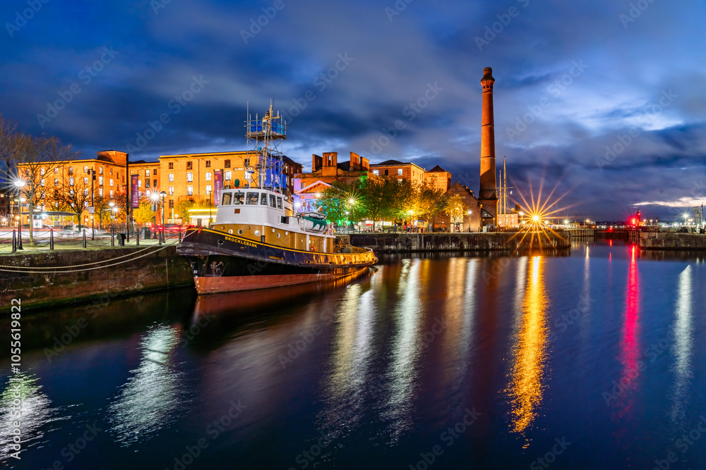 Fototapeta premium views around the city of Liverpool, Uk