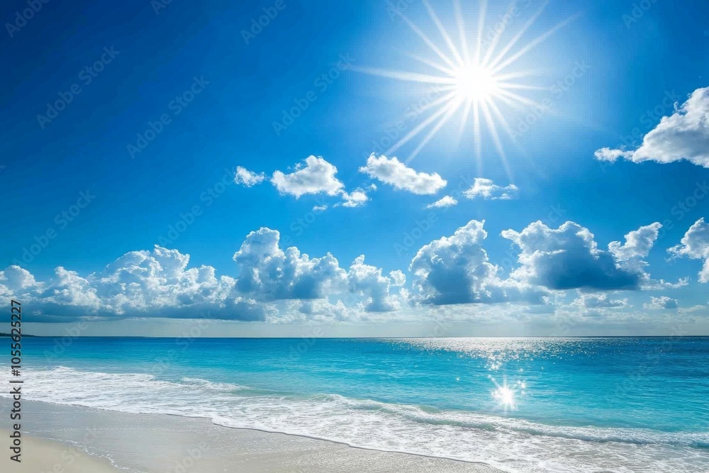 Clear Blue Sky with Serene Weather and Bright Sunlight Clear Blue Sky with Serene Weather and Bright Sunlight