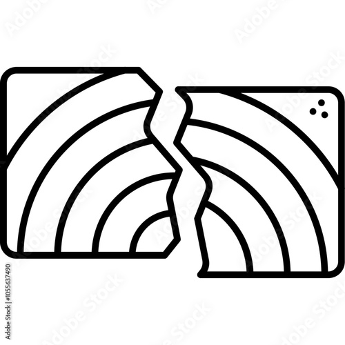 Fault Line Icon