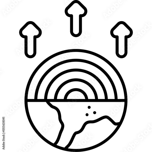 Geothermal Energy Icon