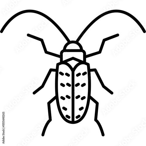 Longhorn Beetle Icon