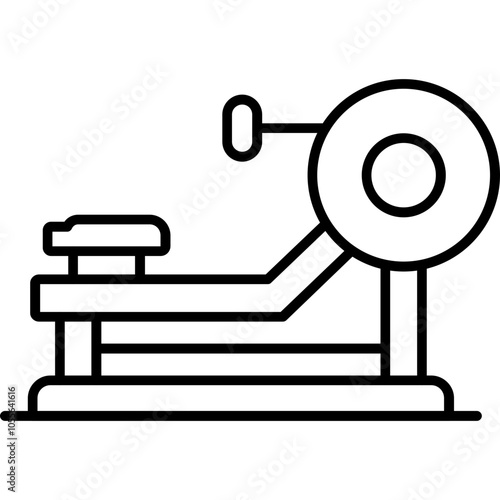 Rowing Machine Icon