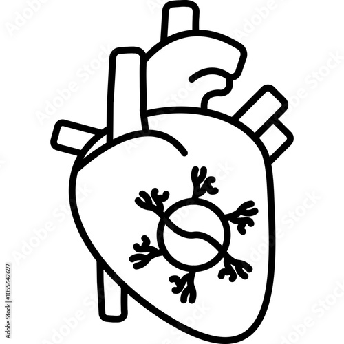 Heart Valve Icon