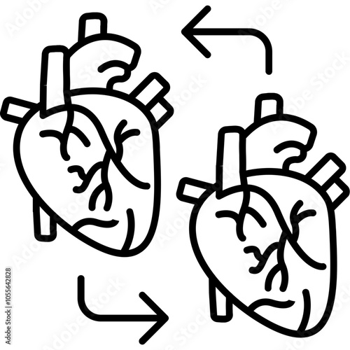 Heart Transplant Icon