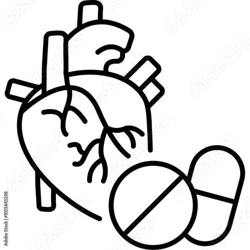 Heart Medication Icon