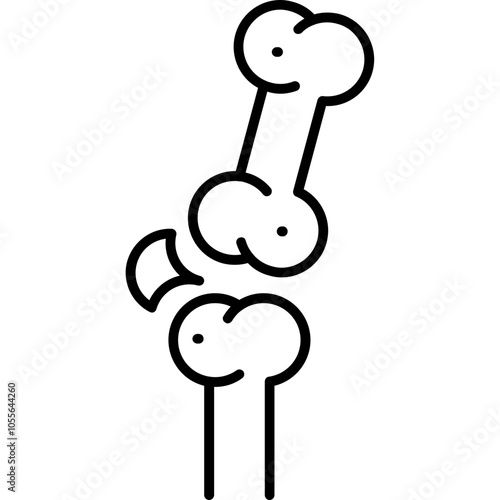 Knee Joint Icon