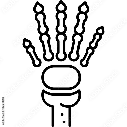 Hand Bones Icon