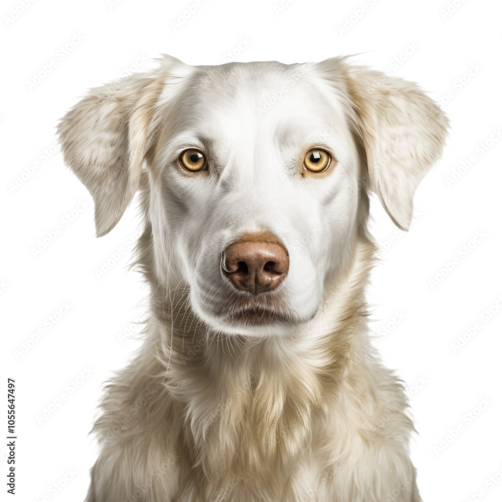 dog happy isolated on white. dog happy isolated on white.
