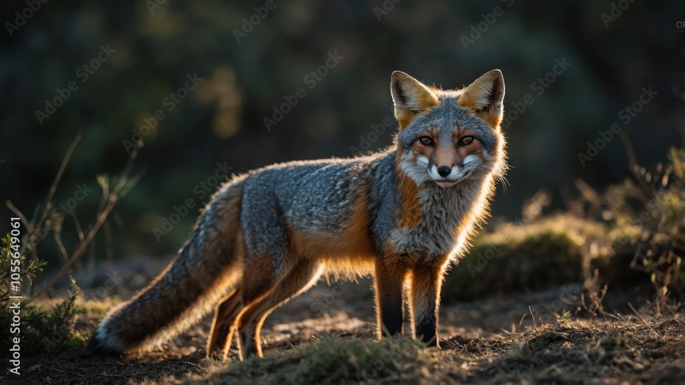 A close-up of a fox in a natural setting, showcasing its vibrant fur and alert posture. A close-up of a fox in a natural setting, showcasing its vibrant fur and alert posture.