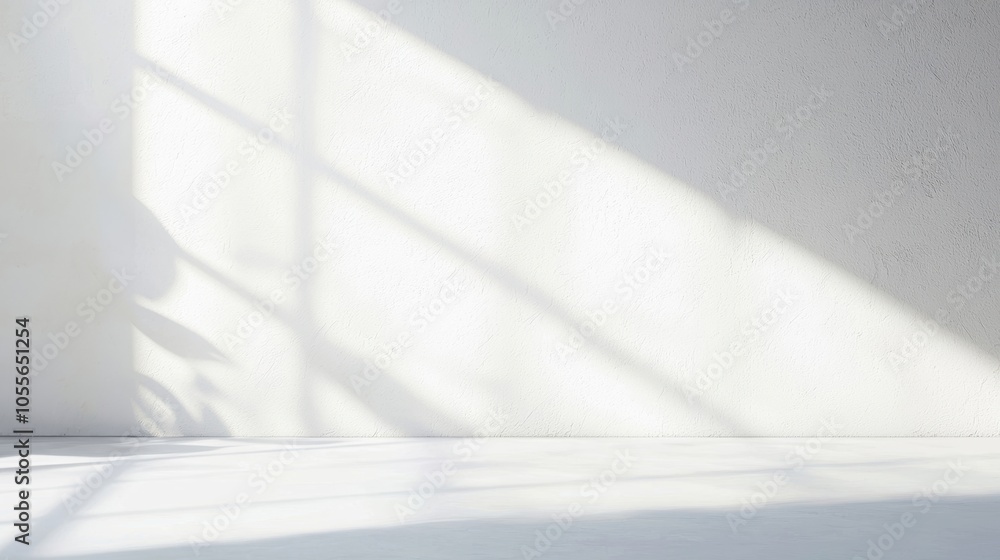 realistic and minimalist blurred natural light windows shadow overlay on wall paper texture abstract background minimal abstract light white background for product presentation realistic and minimalist blurred natural light windows shadow overlay on wall paper texture abstract background minimal abstract light white background for product presentation