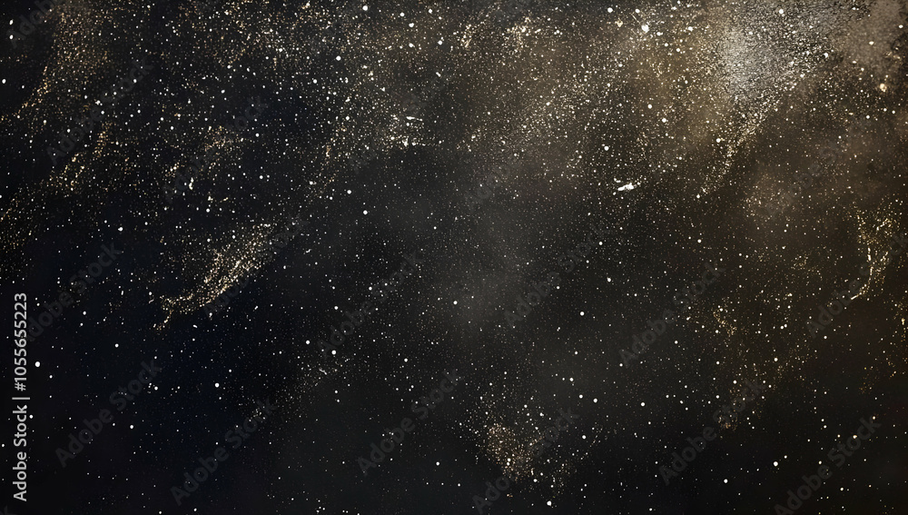 A cosmic scene depicting a starry night sky filled with distant galaxies and celestial dust. A cosmic scene depicting a starry night sky filled with distant galaxies and celestial dust.