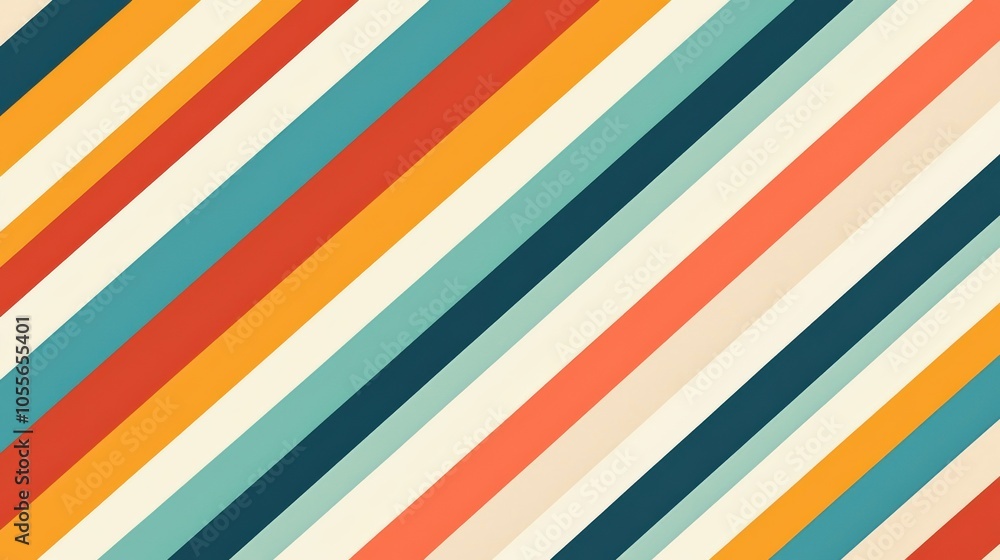 Vibrant diagonal stripes in warm and cool tones create a dynamic and modern abstract background, perfect for various creative projects. Vibrant diagonal stripes in warm and cool tones create a dynamic and modern abstract background, perfect for various creative projects.
