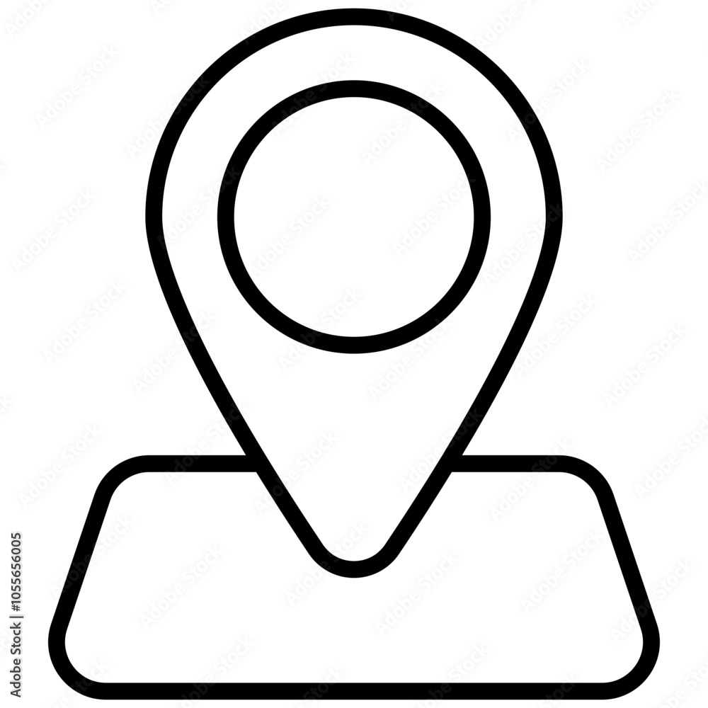 Logistik Standort Icon Logistik Standort Icon