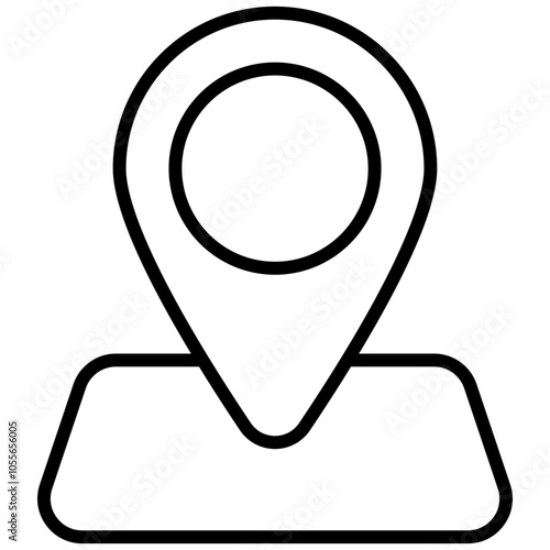 Logistik Standort Icon