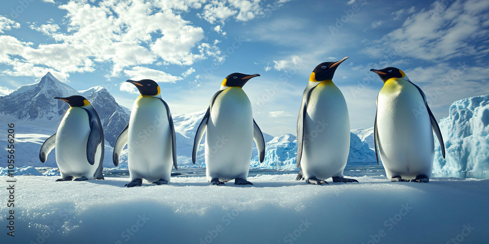 Obraz premium penguins Unique Arts