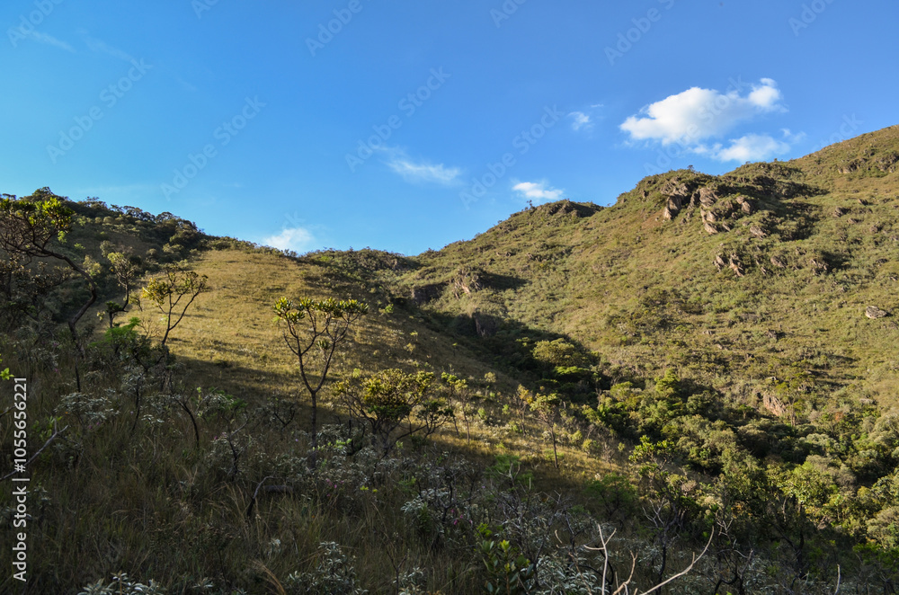 Sunset in the mountains of the state of Minas Gerais in Brazil Sunset in the mountains of the state of Minas Gerais in Brazil
