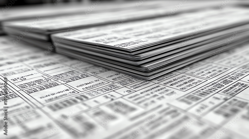 Obraz premium Table filled with cost metrics and price assessments, symbolizing a comprehensive value overview