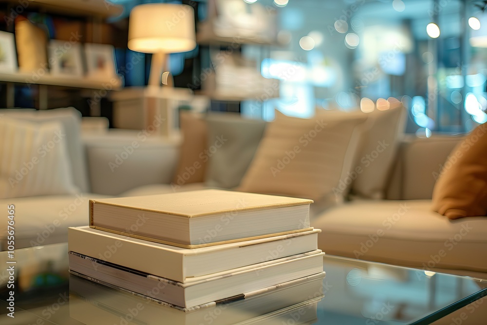 Sample living room interior design with books sofa and glass wall. Sample living room interior design with books sofa and glass wall.
