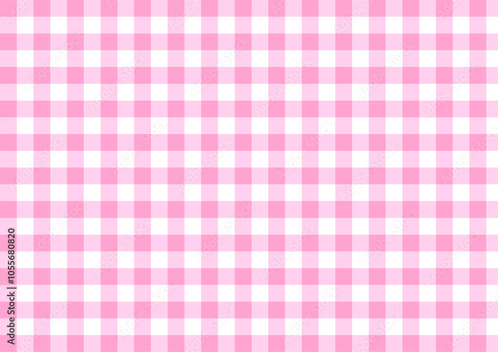 Gingham pink patterned image Gingham pink patterned image