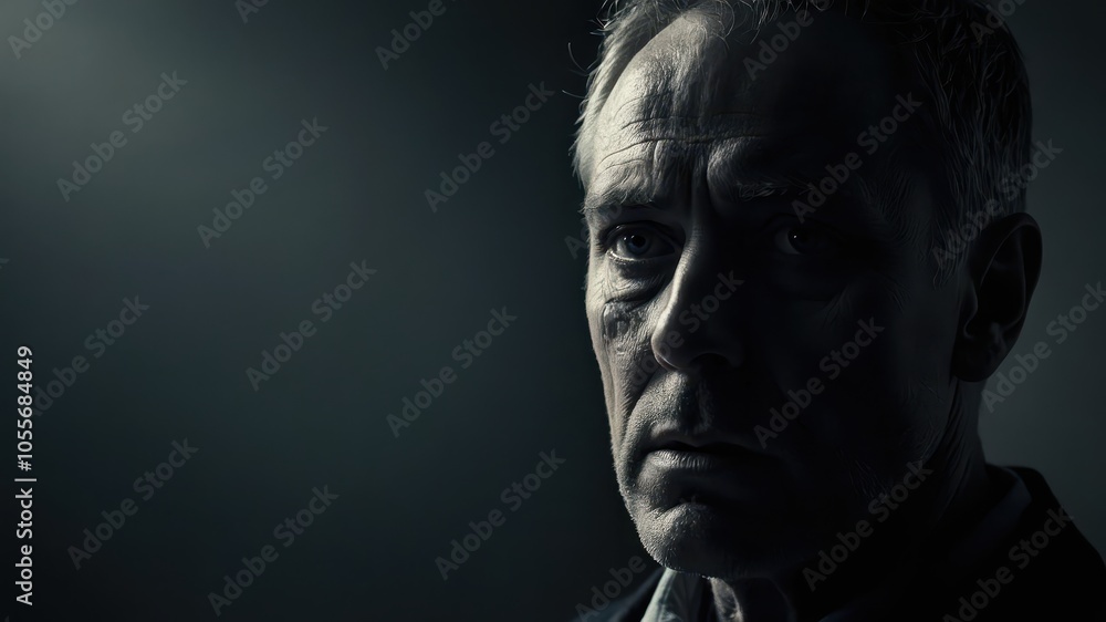 dark figure, man in the shadows, silhouette in the dark. dark figure, man in the shadows, silhouette in the dark.