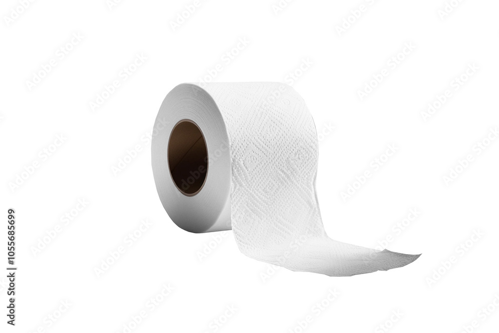 Toilet paper isolated on transparent background. A Png image Toilet paper isolated on transparent background. A Png image